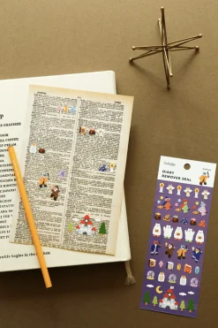 Mini Diary Removable Sticker v4