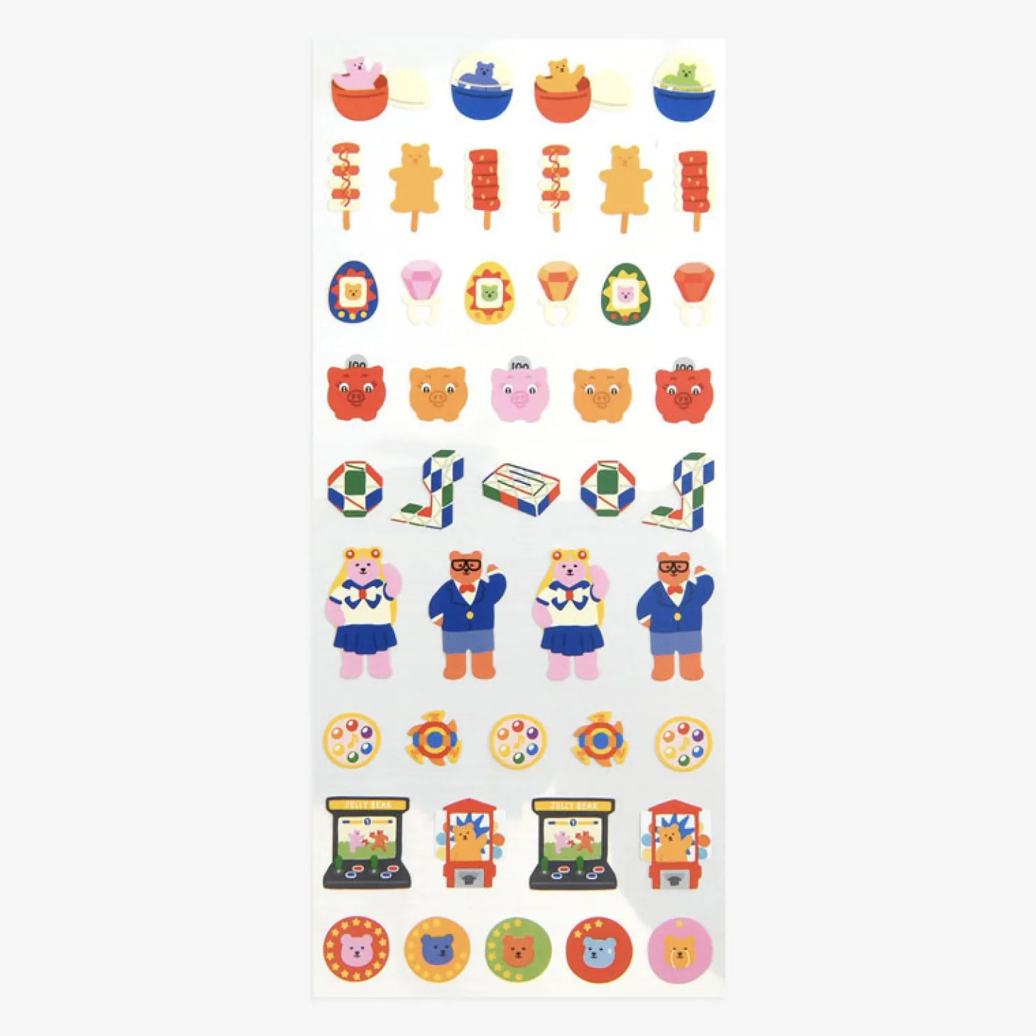 Mini Diary Removable Sticker v4