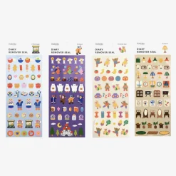 Mini Diary Removable Sticker v4