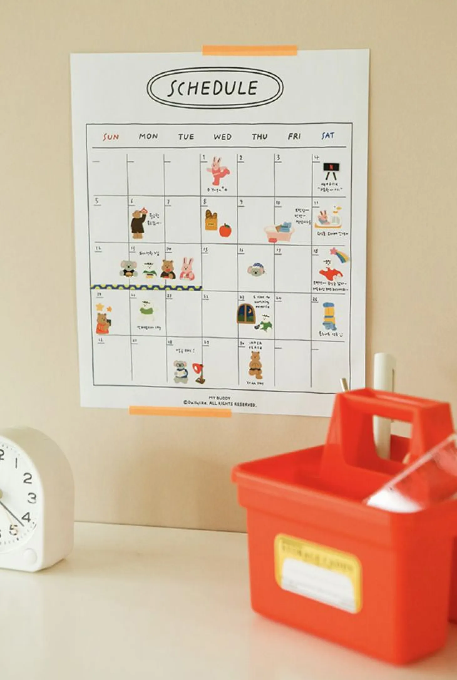 Mini Diary Removable Sticker v2
