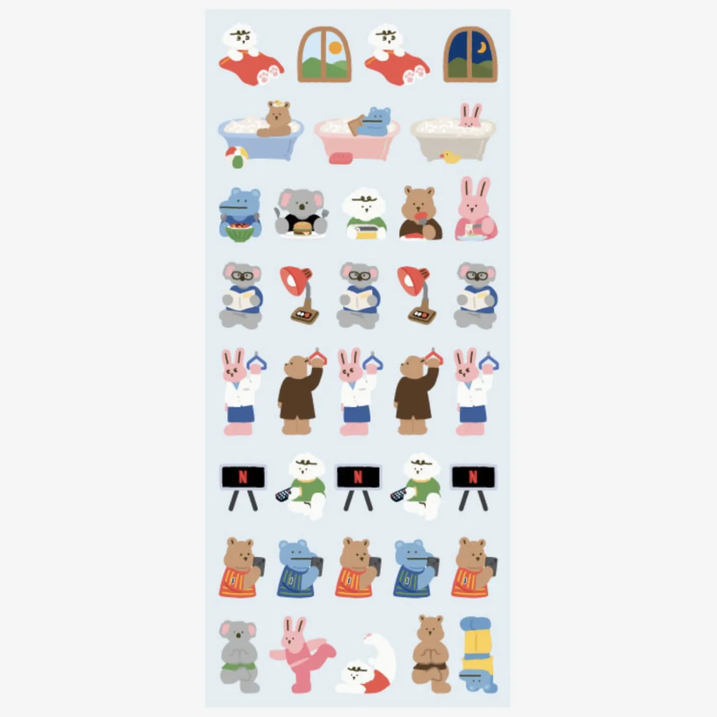 Mini Diary Removable Sticker v2