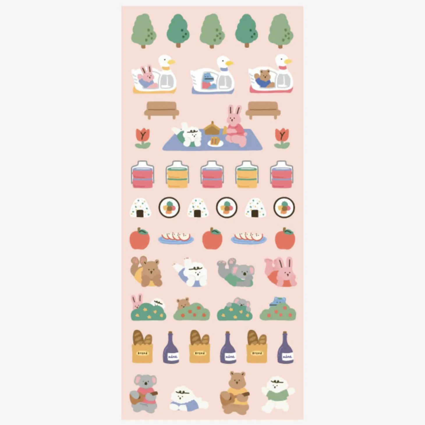 Mini Diary Removable Sticker v2