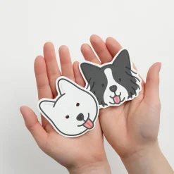 Mini Dog Face Card