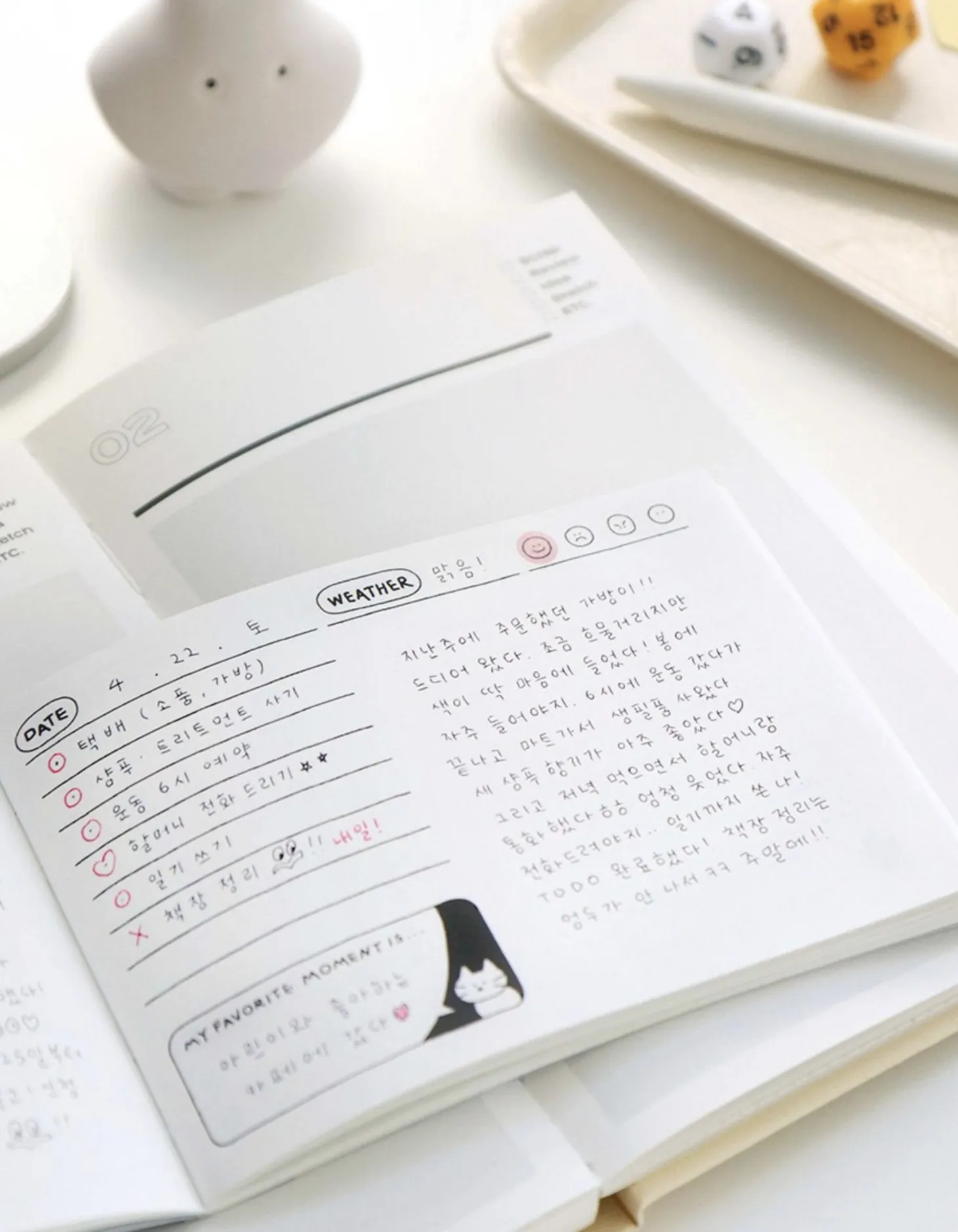 Mini Doodle Daily Planner