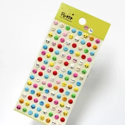 Mini Epoxy Emoji Sticker