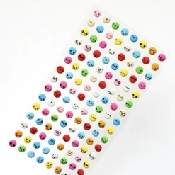 Mini Epoxy Emoji Sticker