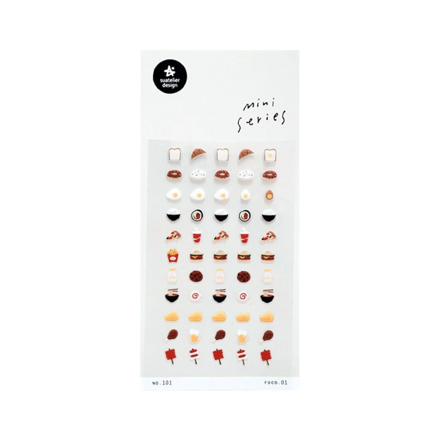 Mini Food Deco Sticker v1