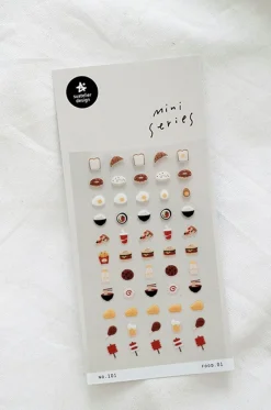 Mini Food Deco Sticker v1