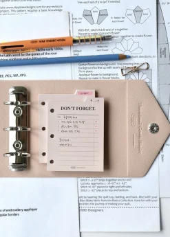 Mini Gentle 3 Ring Binder