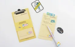 Mini Ggo Deung O Clipboard + Notepad Set