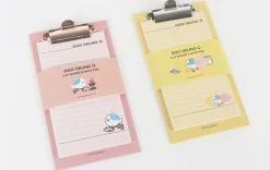 Mini Ggo Deung O Clipboard + Notepad Set