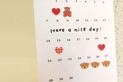 Mini Heart Bear Deco Sticker