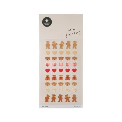Mini Heart Bear Deco Sticker
