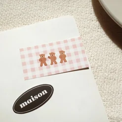 Mini Heart Bear Deco Sticker