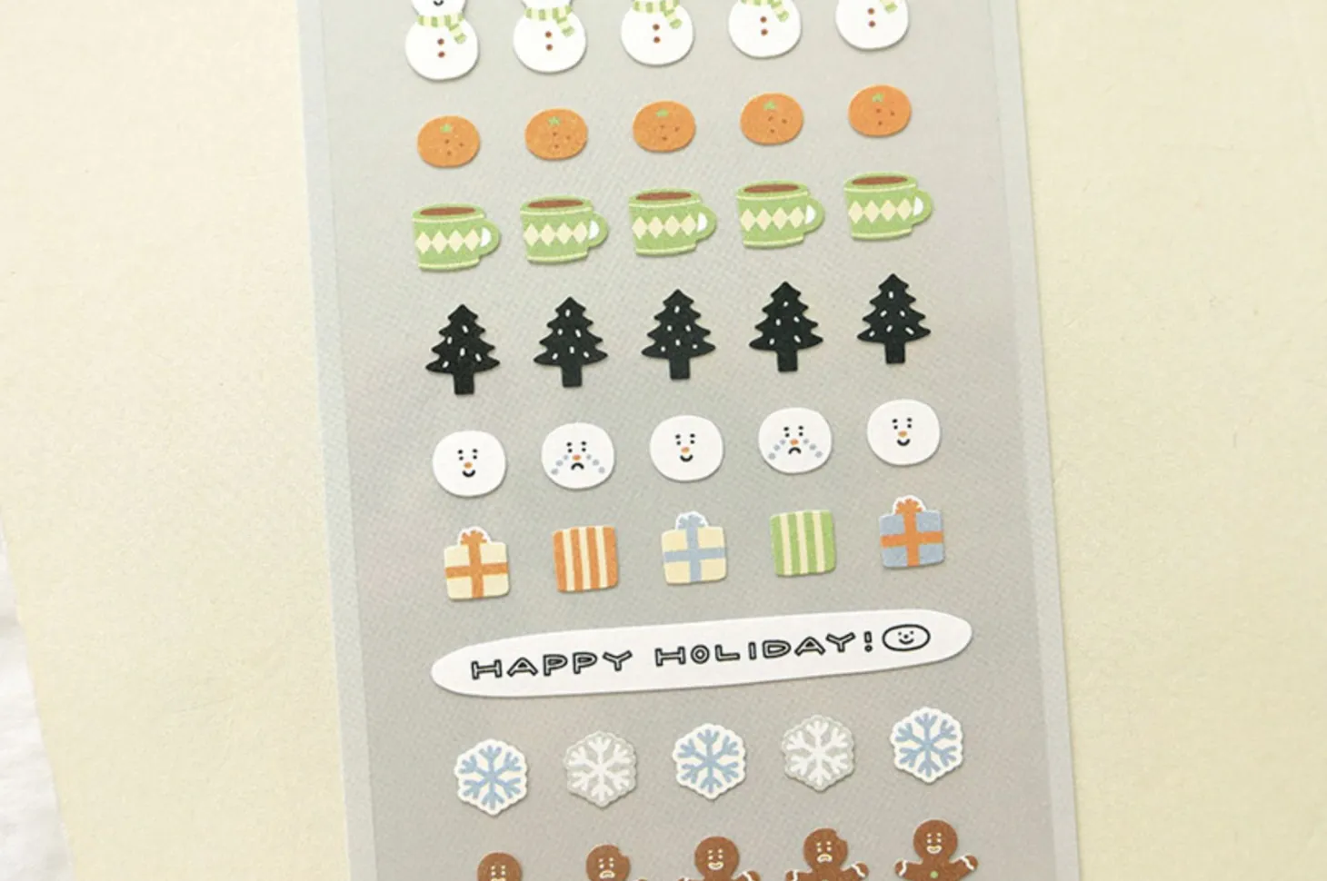 Mini Holiday Deco Sticker