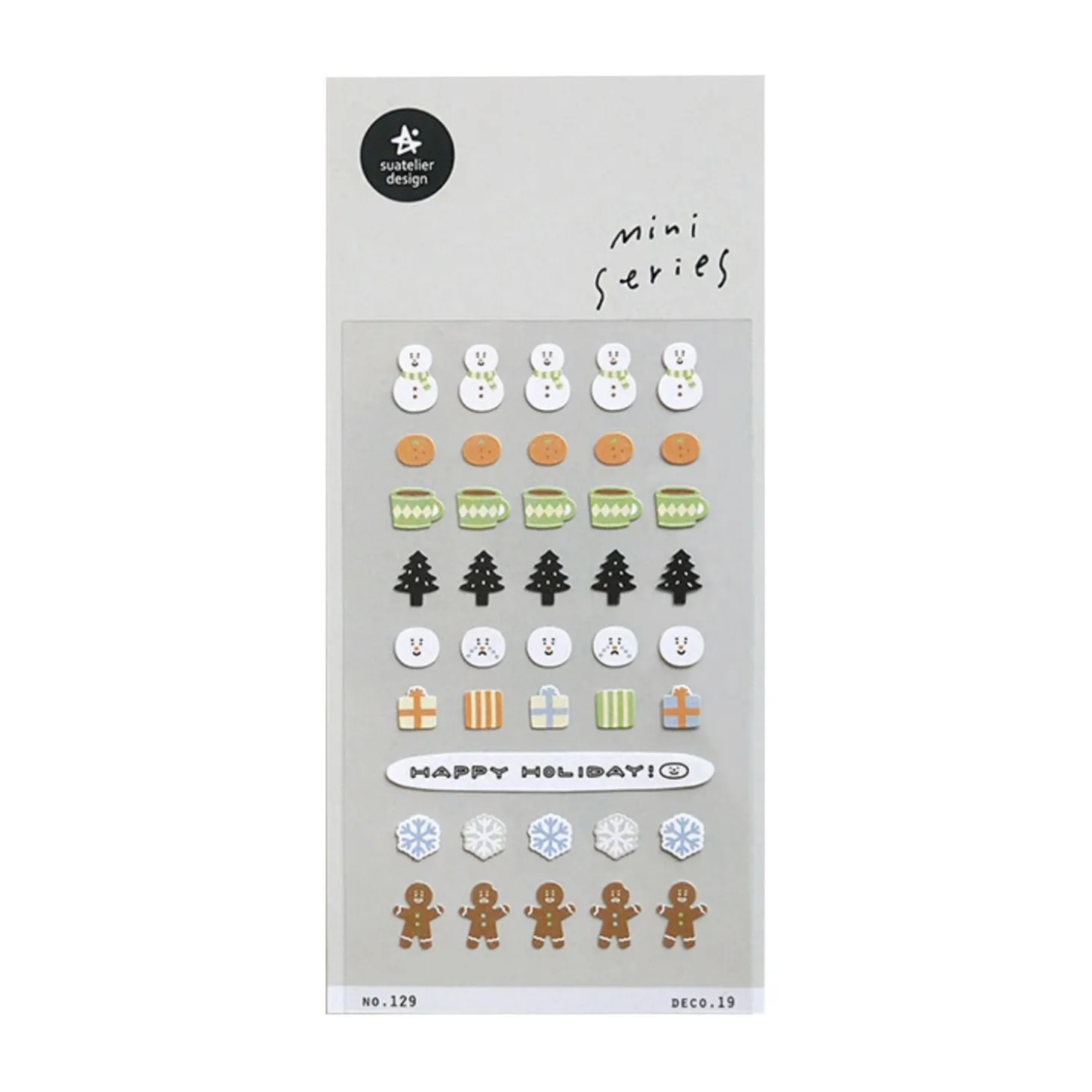 Mini Holiday Deco Sticker