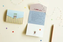Mini Jelly Bear Folding Card