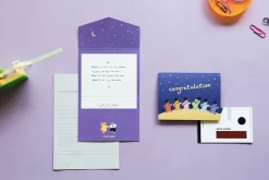 Mini Jelly Bear Folding Card