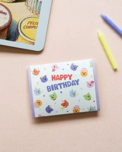 Mini Jelly Bear Folding Card