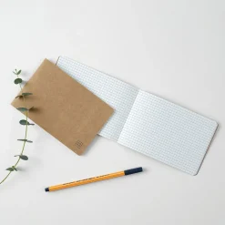 Mini Kraft Grid Note