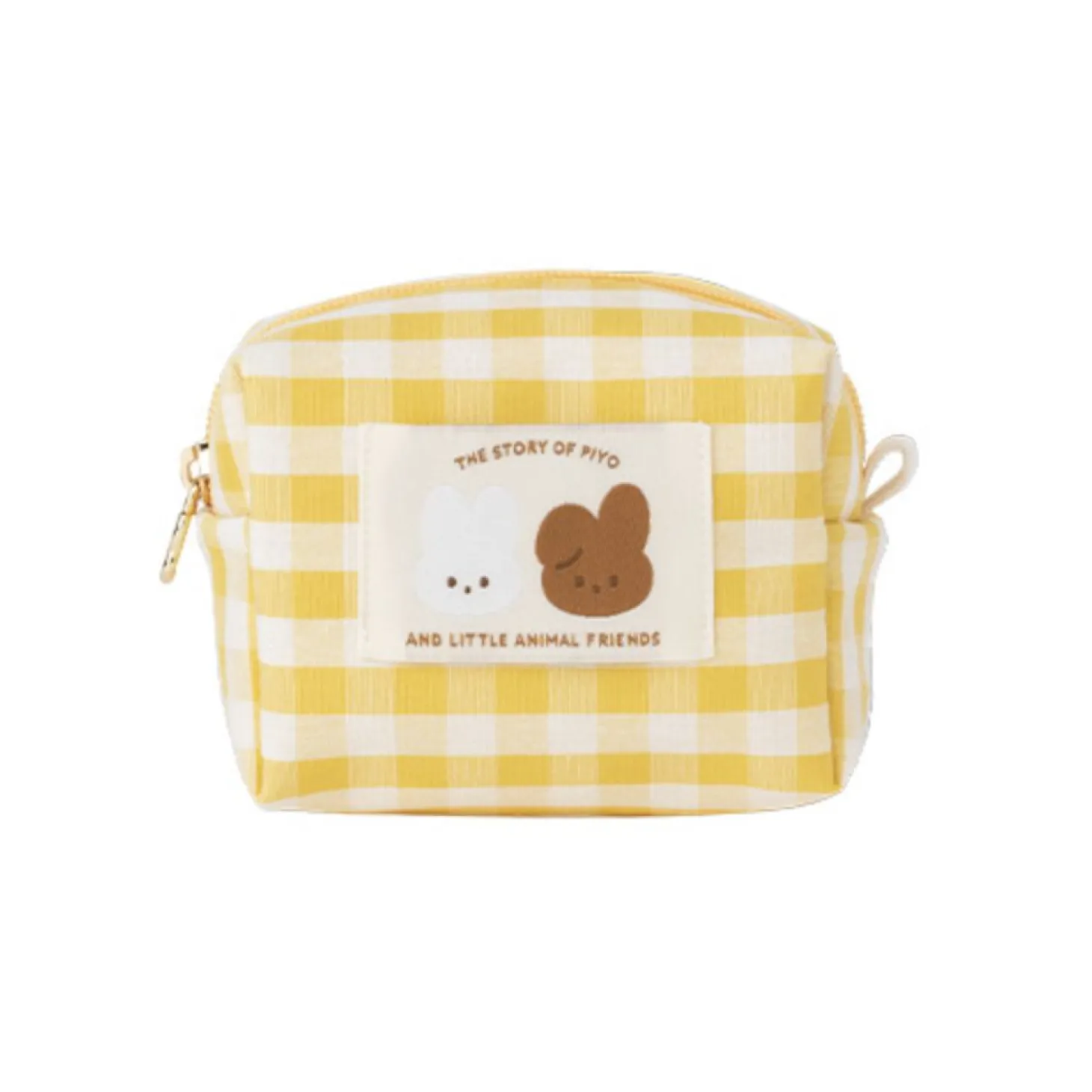 Mini Piyo Check Pouch