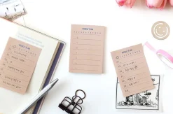 Mini Plan Sticky Note