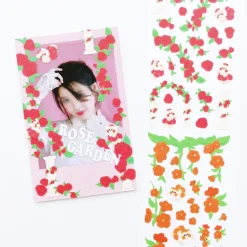 Mini Rainbow Flower Slim Sticker