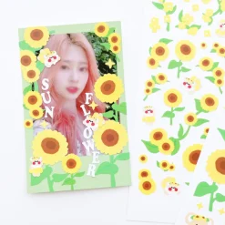 Mini Rainbow Flower Slim Sticker