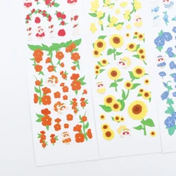 Mini Rainbow Flower Slim Sticker