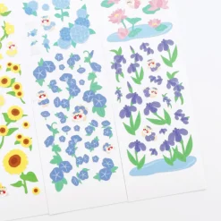 Mini Rainbow Flower Slim Sticker