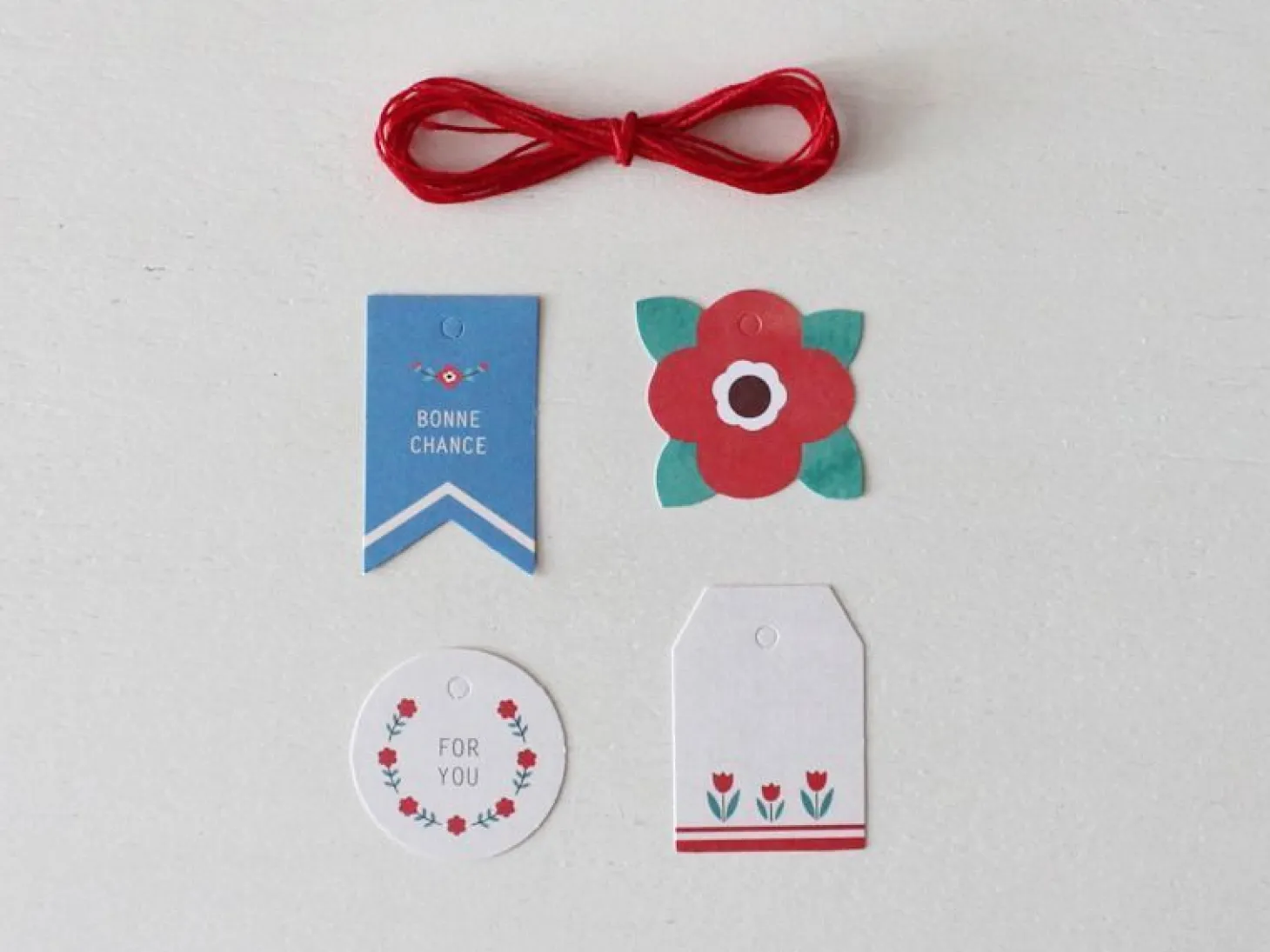 Mini Retro Gift Tag