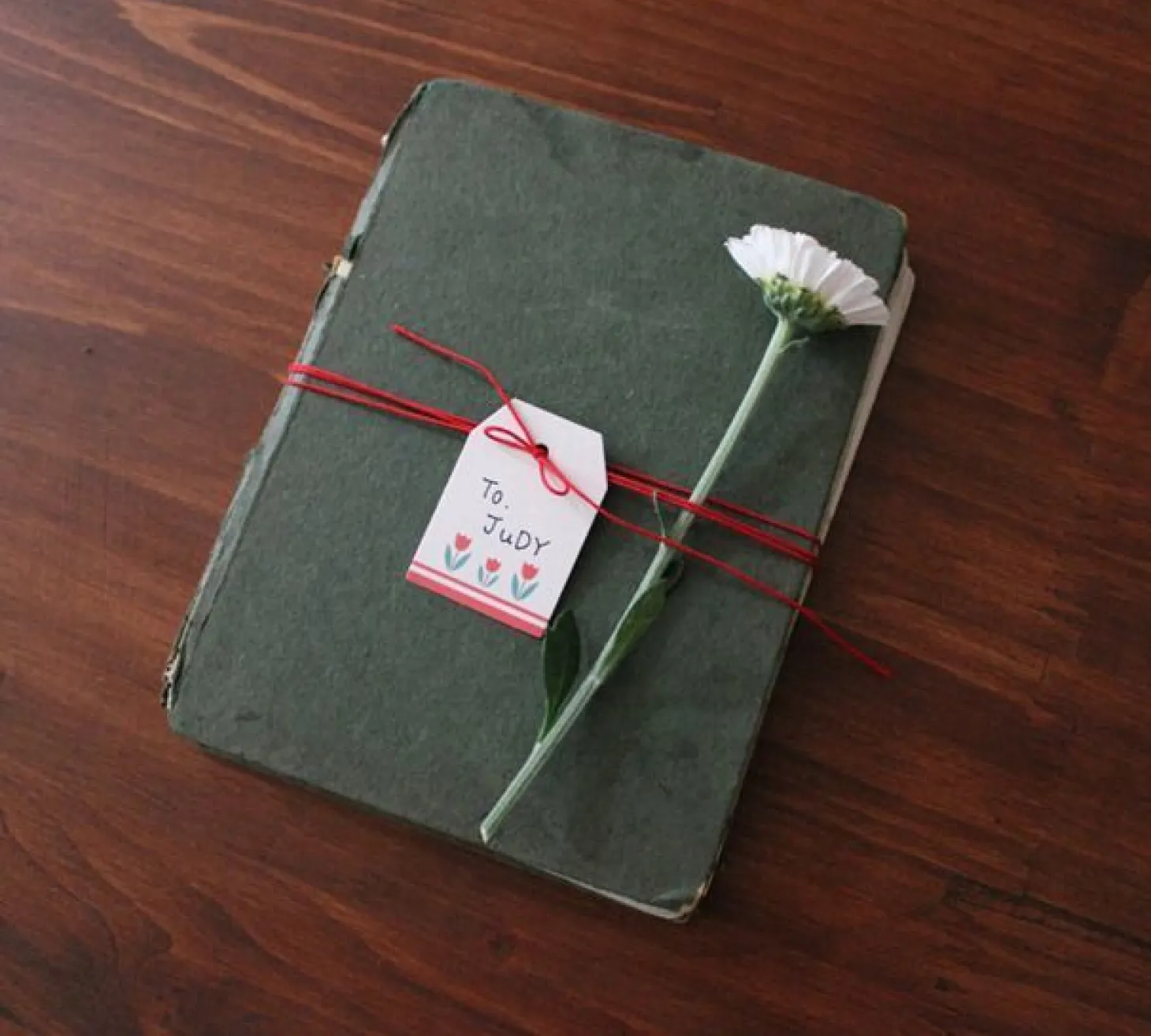 Mini Retro Gift Tag