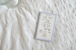 Mini White Cat Deco Sticker