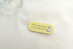 Mini White Cat Deco Sticker