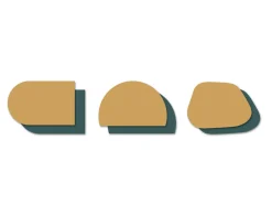 Modern Shape Two Tone Placemat