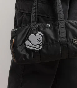 Momo Bear Reflective Keychain