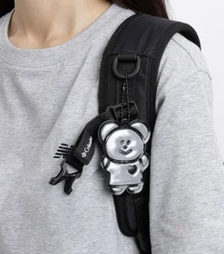 Momo Bear Reflective Keychain
