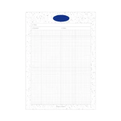 Monogram B5 Notepad