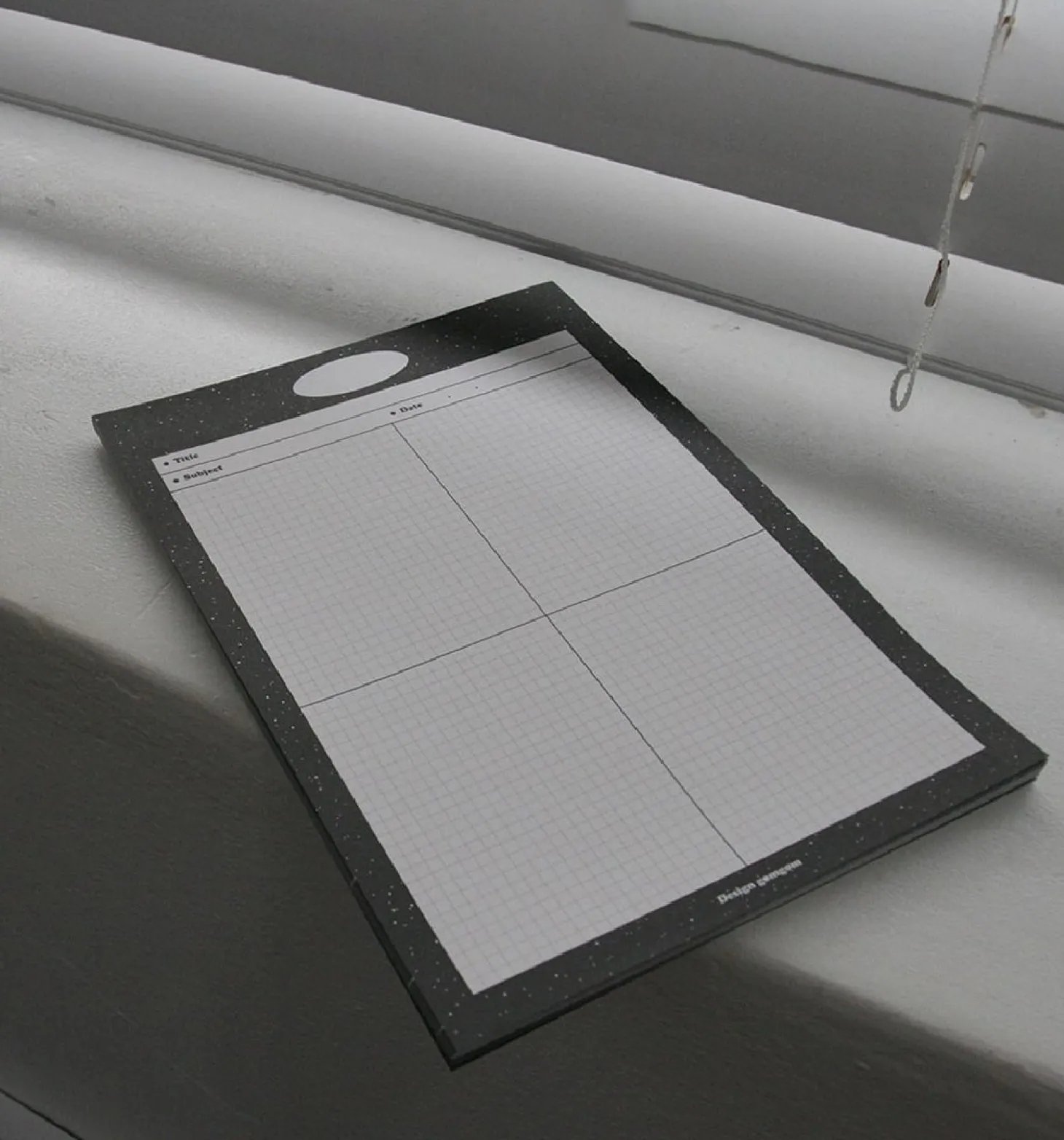 Monogram B5 Notepad