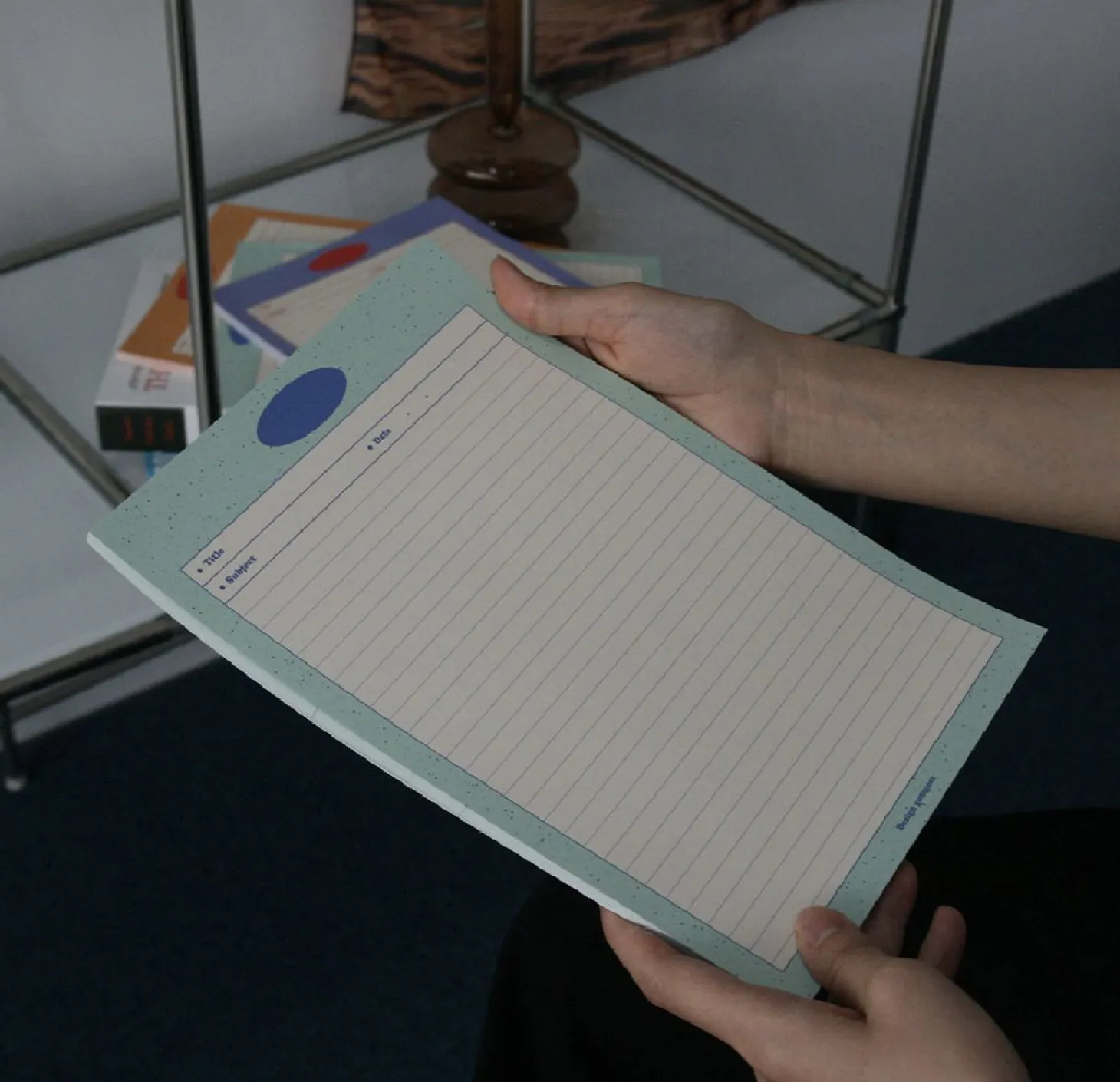 Monogram B5 Notepad