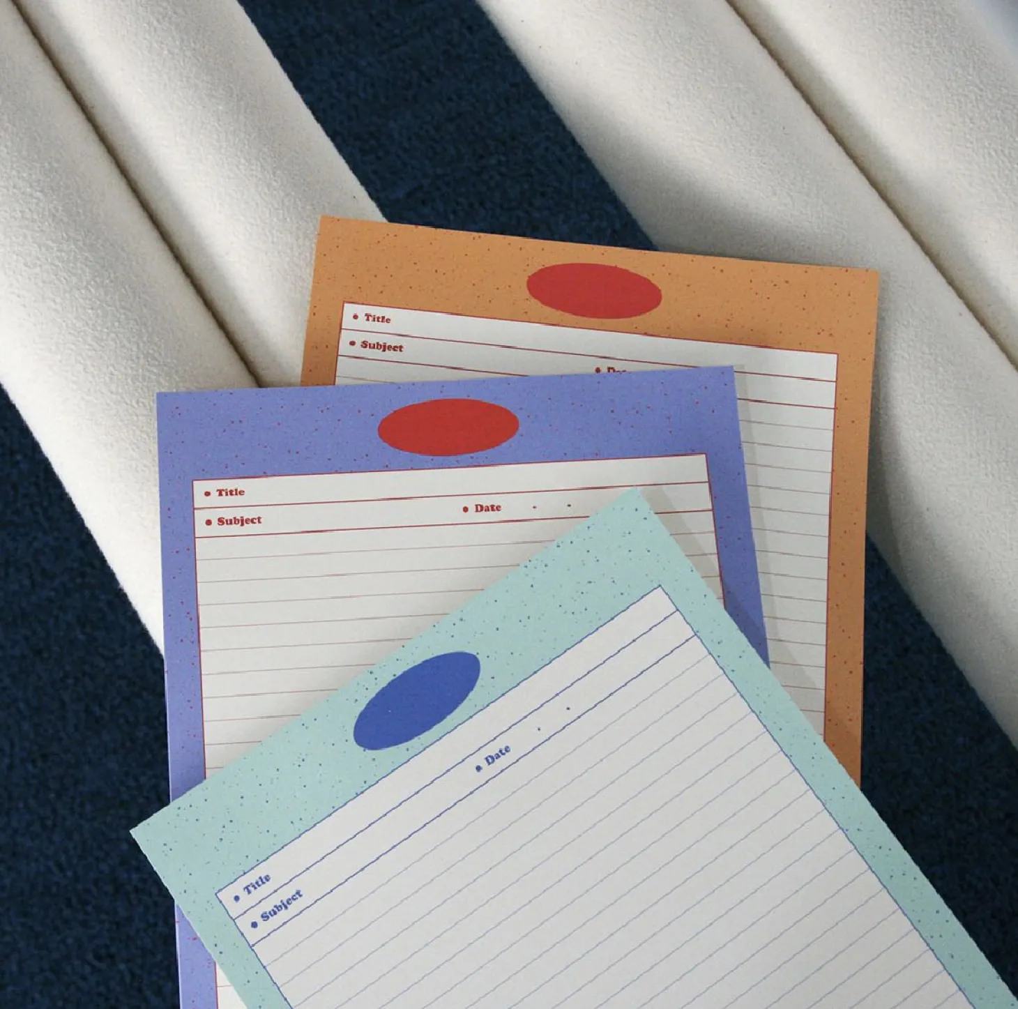 Monogram B5 Notepad