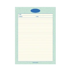 Monogram B5 Notepad