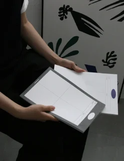 Monogram B5 Notepad