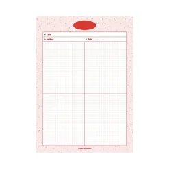 Monogram B5 Notepad