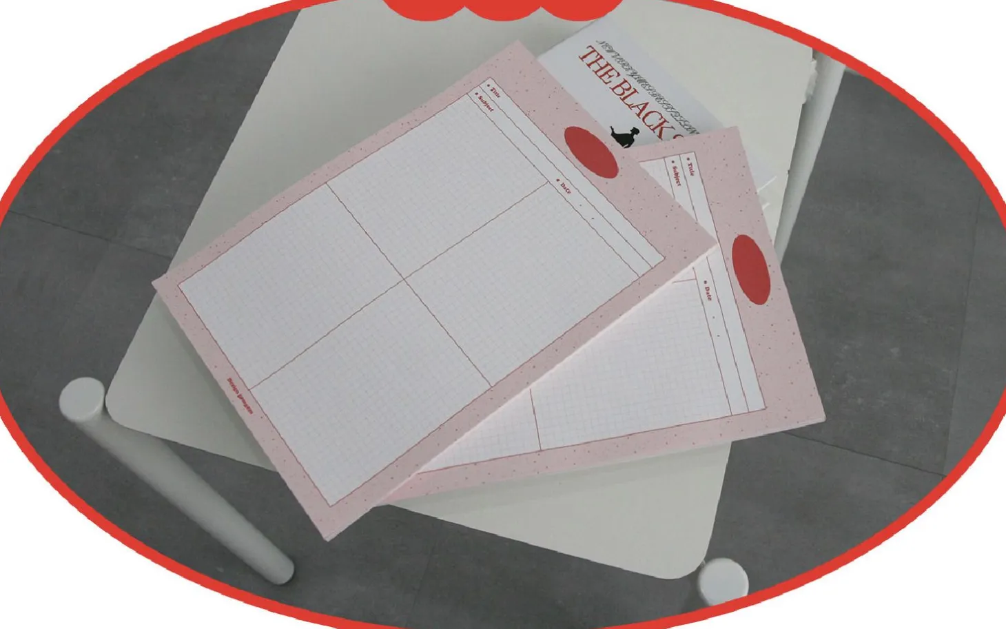 Monogram B5 Notepad