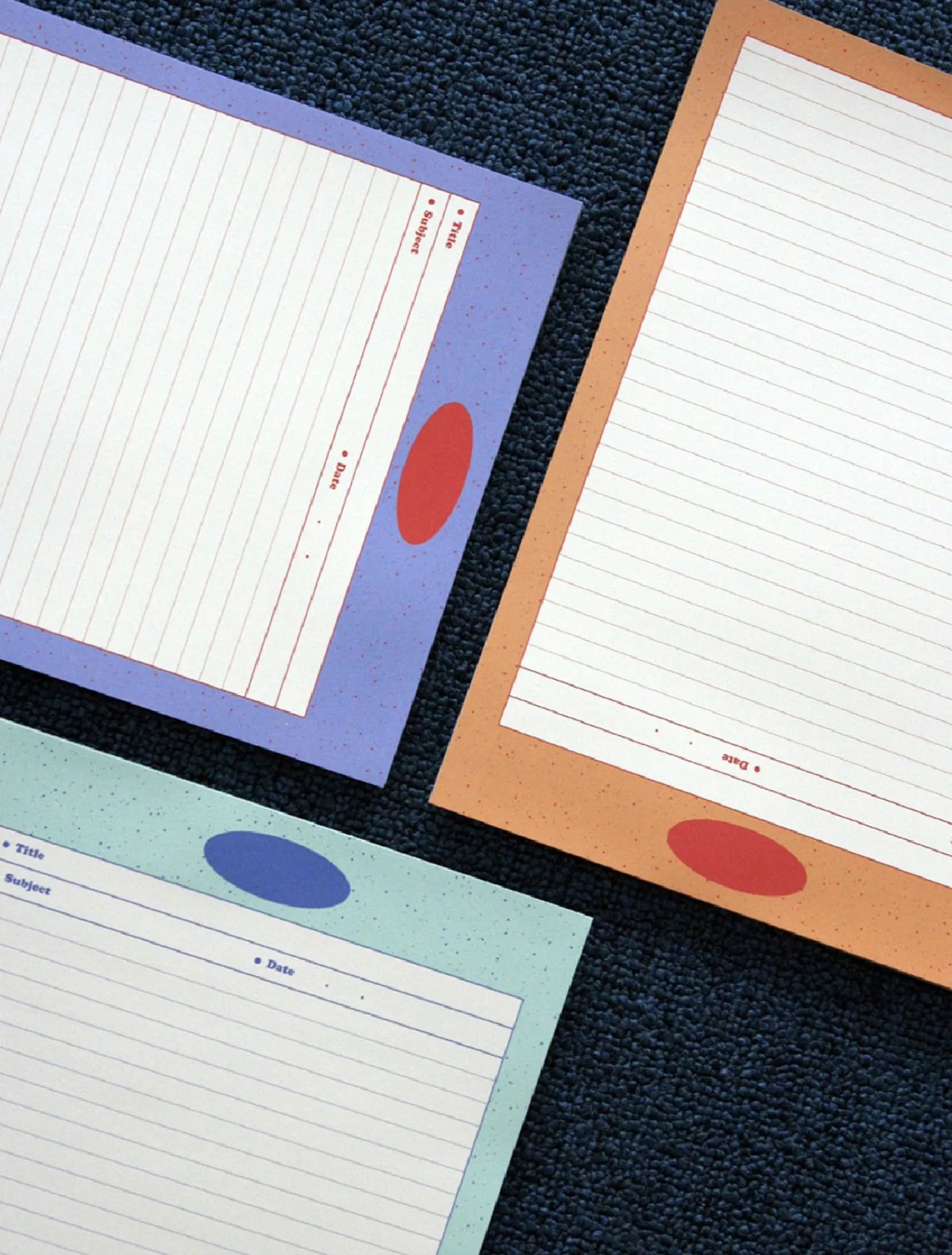 Monogram B5 Notepad