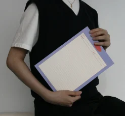 Monogram B5 Notepad