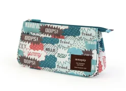 Monopoly Pattern Zipper Pouch