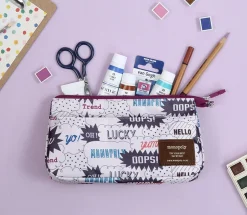 Monopoly Pattern Zipper Pouch