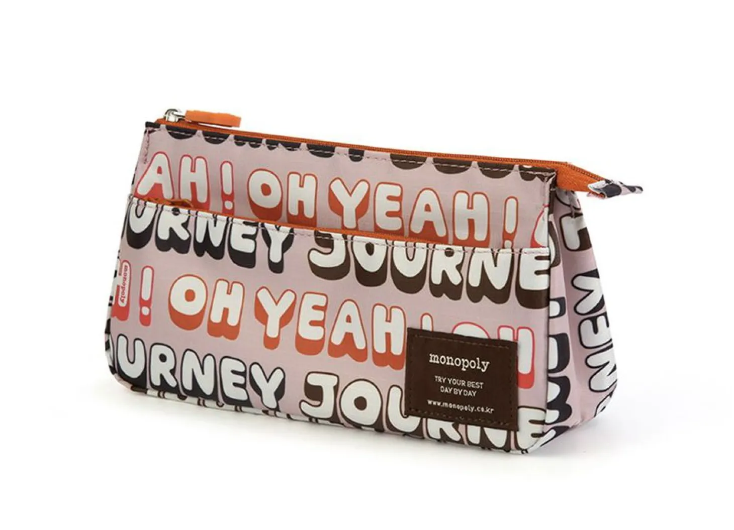 Monopoly Pattern Zipper Pouch